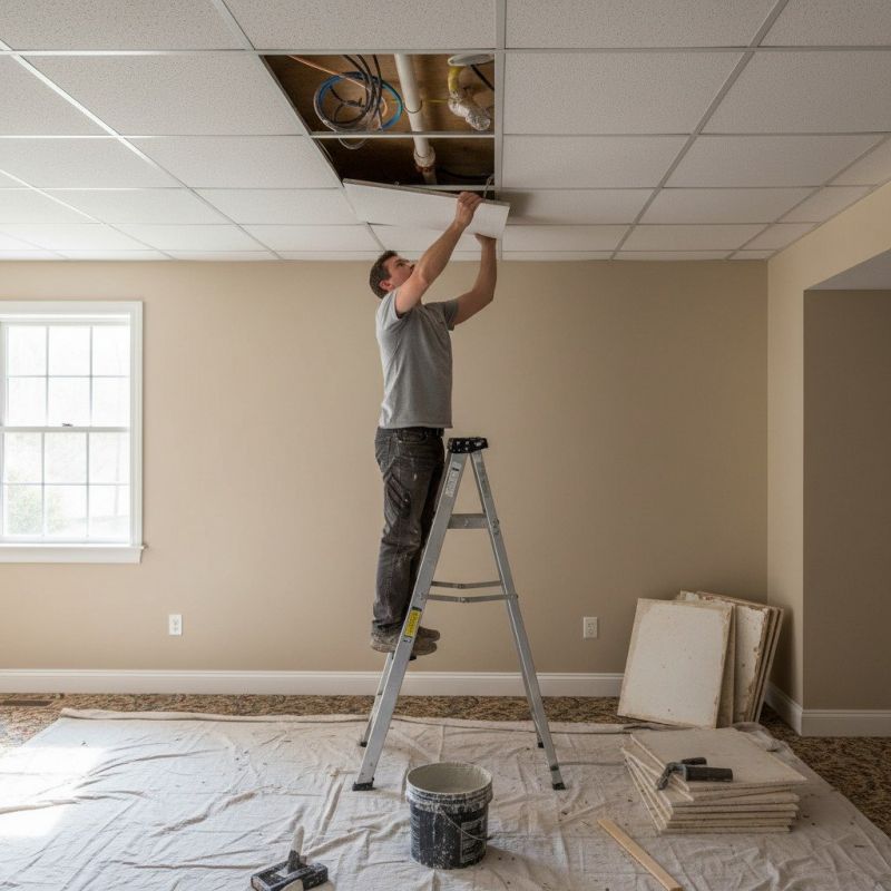 Swirled Ceiling Removal